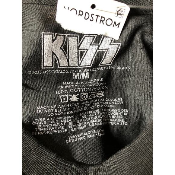 KISS Creatures of The Night T-Shirt Short Sleeve Crew Neck Tee Top Black NWT M - Picture 4 of 5